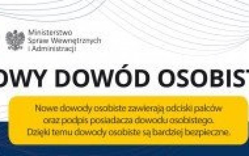Nowe dowody osobiste od listopada
