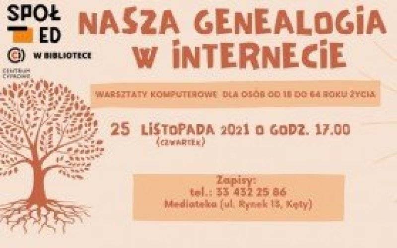 Poznaj swoją genealogię w Internecie