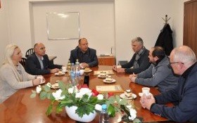 Wyjątkowe spotkanie w kęckim magistracie