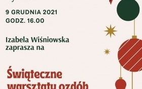 Świąteczne warsztaty ozdób choinkowych z materiału w „Trzynastce”: Wciąz jeszcze można się zapisać!