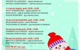 Akcja Zima - Zimowy Kufer Różności kęckiego Domu Kultury