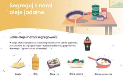 Gdzie znajdę olej jadalny do segregowania?