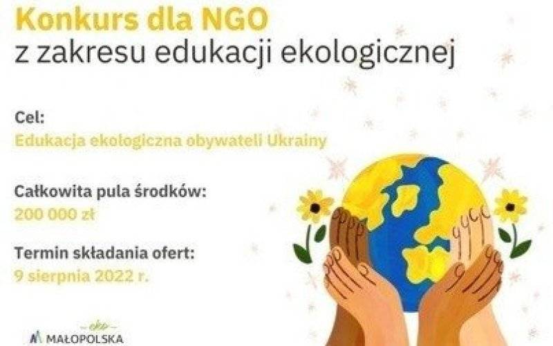 Edukacja ekologiczna obywateli Ukrainy. Rusza konkurs!