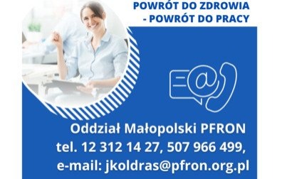 Powrót do zdrowia, powrót do pracy!