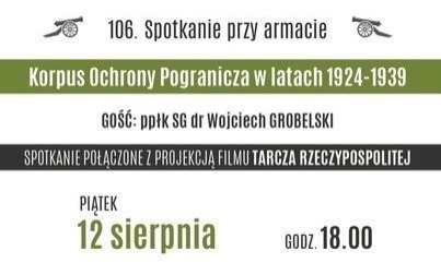 106. Spotkanie przy armacie - Korpus ochrony pogranicza w latach 1924-1939