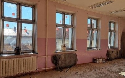 W szkole w Witkowicach widać już efekty wakacyjnego remontu