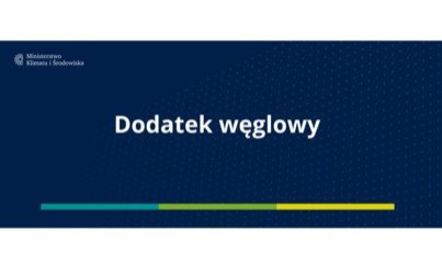 Informacja w sprawie dodatku węglowego