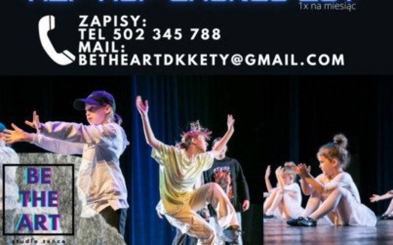 Zajęcia w BE THE ART w DK Kęty - Hip-Hop, Balet, Jazz, Freestyle