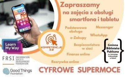 CYFROWE SUPERMOCE - nowy projekt w kęckiej książnicy