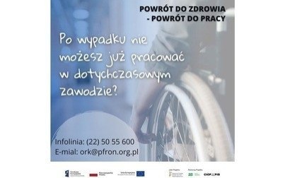 Jesteś po wypadku? PFRON pomoże Ci się przekwalifikować i znaleźć nową pracę!