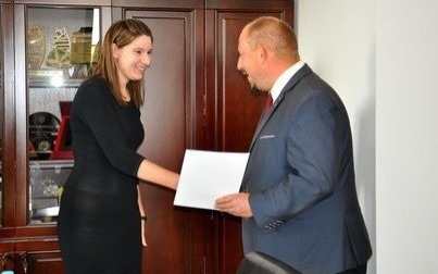 Gratulacje, podziękowania i awans zawodowy