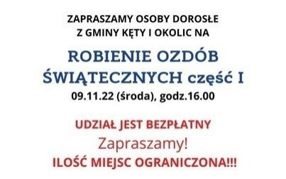 Warsztaty tworzenia ozdób świątecznych z LOWE