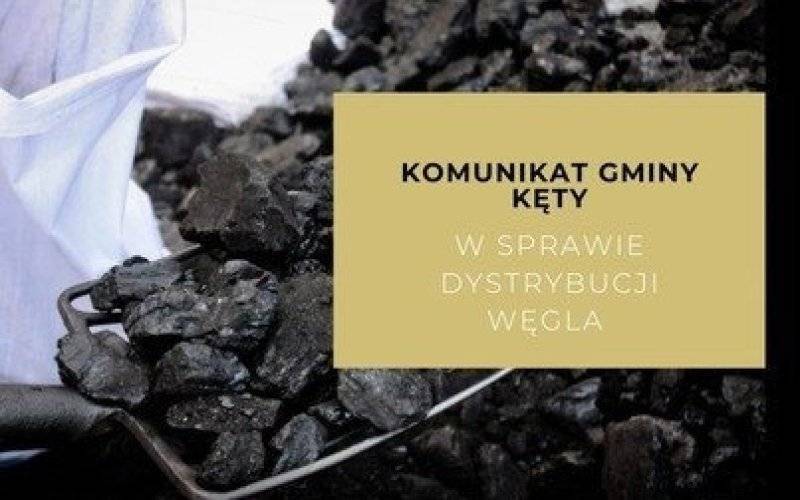 Komunikat w sprawie dystrybucji węgla