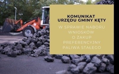 Nabór wniosków o zakup węgla w terminie od 21 do 25 listopada