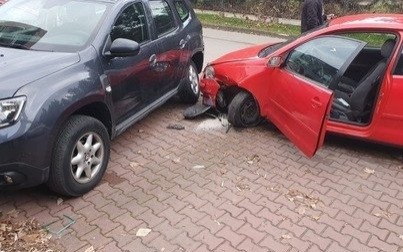 Kęty. Kolizja parkingowa z udziałem czterech samochodów