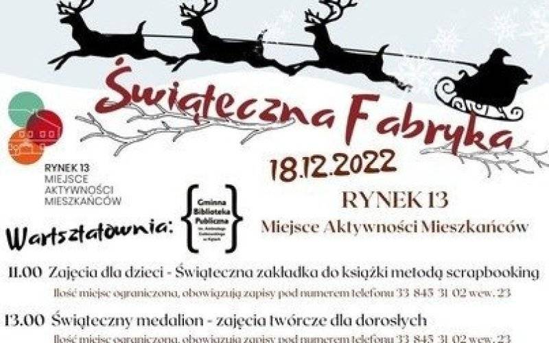Fabryka świąteczna w kęckiej „Trzynastce”