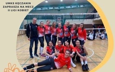 Siatkarki Kęczanina zagrają z wiceliderem!