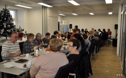 Spotkanie opłatkowe Koła Powiatowego PZN Oddział Miejski w Kętach