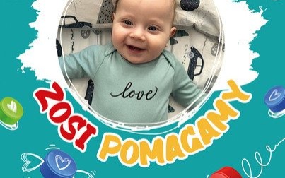 Zbiórka nakrętek i groszówek – pomagamy małej Zosi!