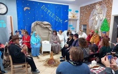 Jasełka w Dziennym Domu Senior–Wigor w Kętach