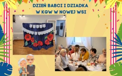 Uczniowie z Nowej Wsi wystąpili dla Koła Gospodyń Wiejskich
