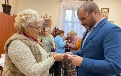 Spotkanie opłatkowe w Klubie Seniora Pod Białą Gąską