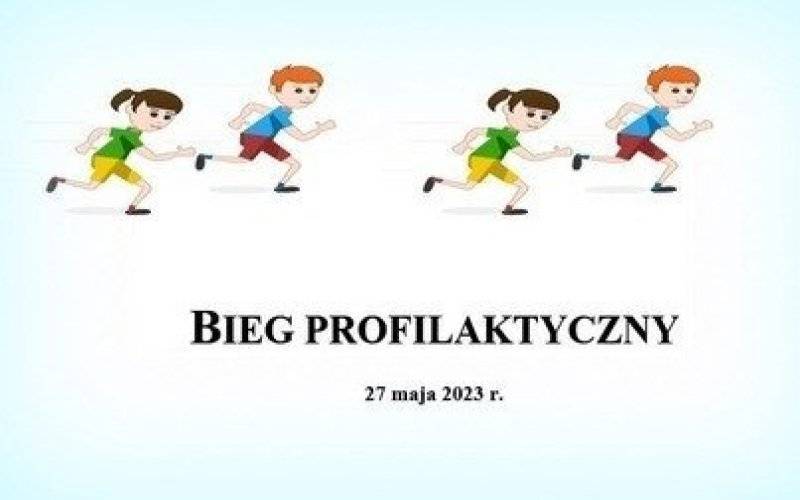 Bieg profilaktyczny dla dzieci już 27 maja! Zapraszamy!