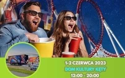MOBILNE KINO 9D oraz GIGANTYCZNY PLAC ZABAW pod Domem Kultury w Kętach
