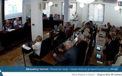 LVIII sesja Rady Miejskiej w Kętach - transmisja na żywo