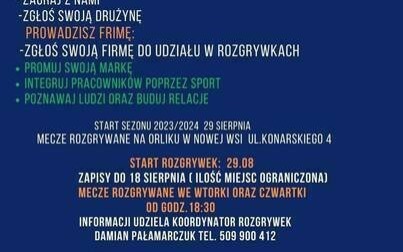 Rusza kolejna edycja Ligi ALF połączona z nowym projektem: Amatorska Liga Futbolu i Amatorska Liga Biznesu