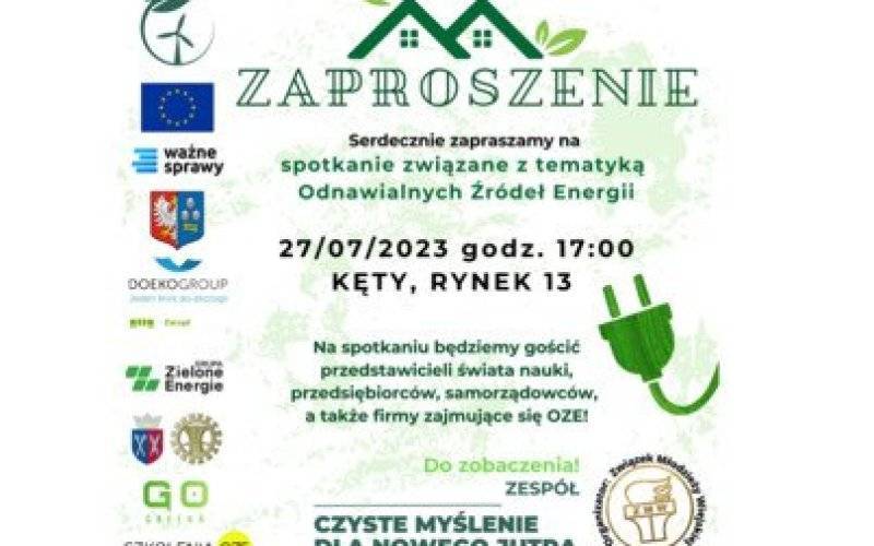 Czyste myślenie dla nowego jutra: Spotkanie na temat Odnawialnych Źródeł Energii