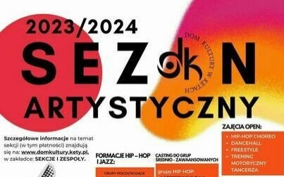 NOWY SEZON ARTYSTYCZNY w Domu Kultury! Ruszają zapisy