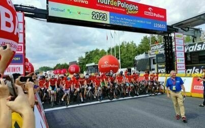 Sukcesy kęckich kolarzy w Tour de Pologne Junior