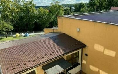Dach w szkole w Nowej Wsi już po remoncie