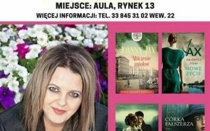 Zaproszenie na spotkanie z Joanną Jax