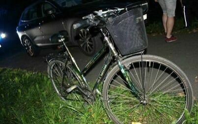 Potrącenie rowerzystki na przejściu dla pieszych