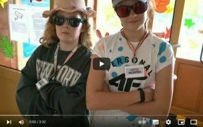 Pasje uczniów kęckiej Trójki