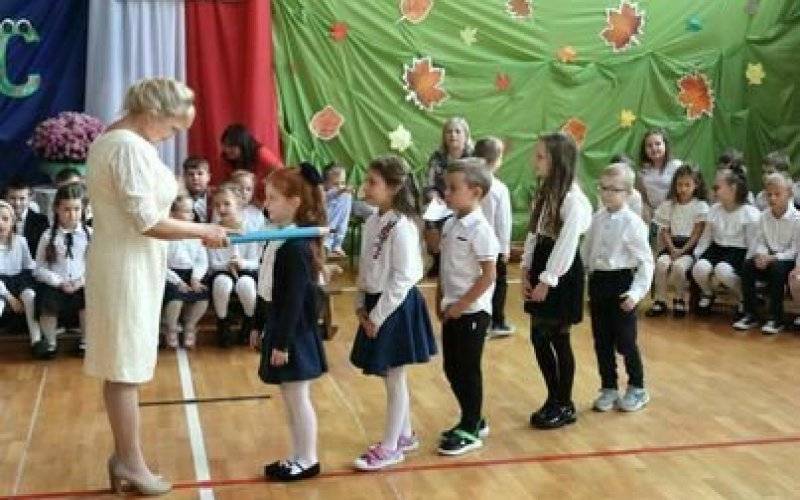 Ślubowanie uczniów pierwszych klas