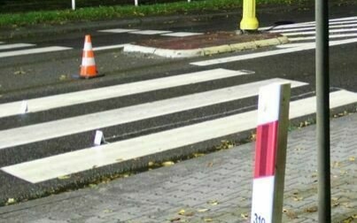 Potrącenie na przejściu dla pieszych