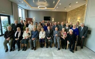 Diamentowe, Żelazne i Kamienne Gody małżeństw z terenu gminy Kęty - FOTO