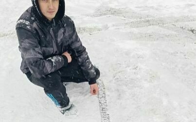 Pan Eryk wyłowił z Soły taśmę nabojową z czasów II wojny światowej