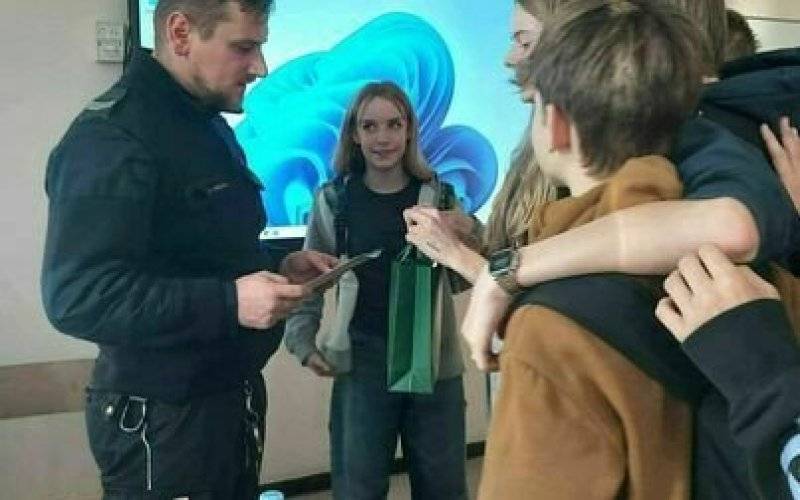 Spotkanie z policjantami