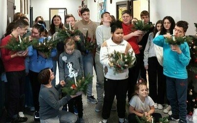 „Warsztaty Bożonarodzeniowe” z wychowankami Filii w Kętach