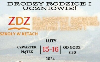 Ferie zimowe 2024 z ZDZ KĘTY