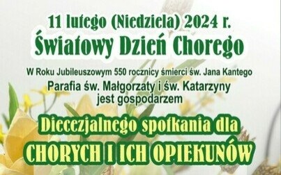 Światowy Dzień Chorego - zaproszenie