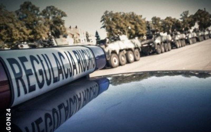 Informacja w sprawie ruchu kolumn pojazdów wojskowych na drogach w ramach cyklicznych ćwiczeń