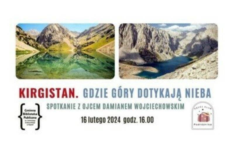 Kęcki Klub Podróżnika zaprasza na spotkanie z ojcem Damianem Wojciechowskim