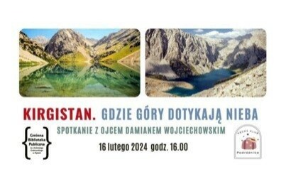 Kęcki Klub Podróżnika zaprasza na spotkanie z ojcem Damianem Wojciechowskim