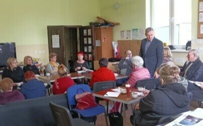 Pierwsze spotkanie KLUBU SENIORA w Łękach