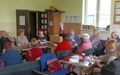 Klub Seniora w Łękach - grafik spotkań na marzec 2024 r.